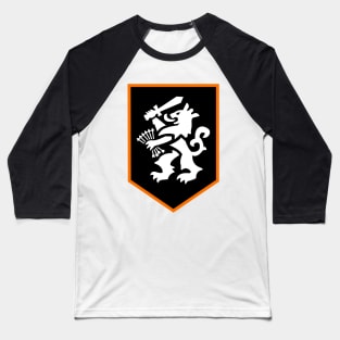 orange Netherlands lion emblem. Baseball T-Shirt